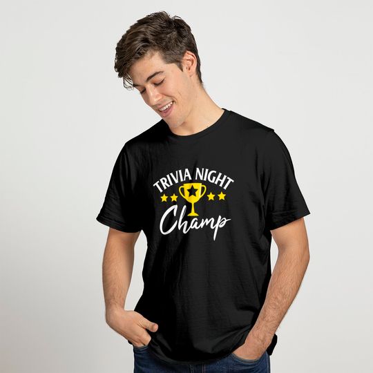 Trivia Night Champ T Shirt