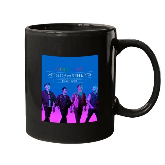 Coldplay Music Of The Spheres Tour 2022 Mugs