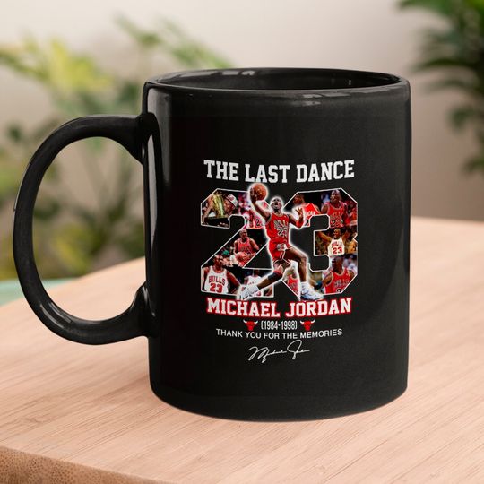 The Last Dance 23 Michael Jordan Mugs