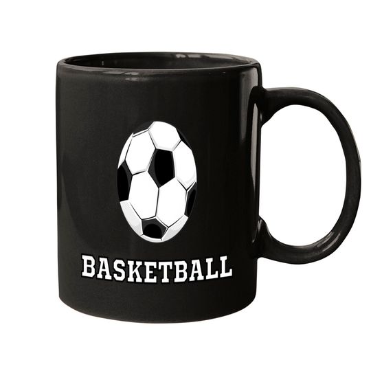 BASKETBALL - Soccer Ball Mugs