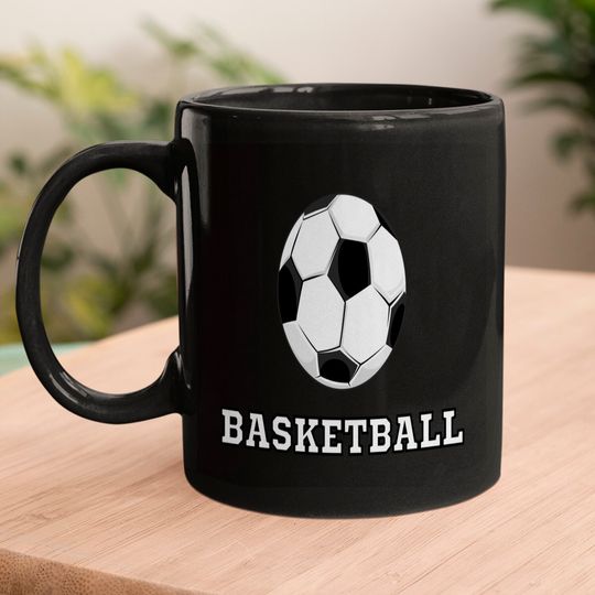 BASKETBALL - Soccer Ball Mugs