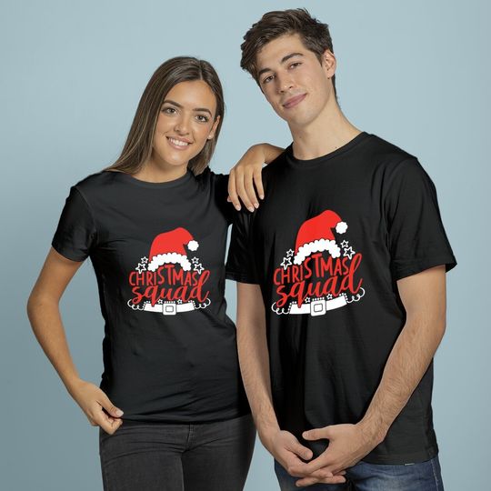 Christmas Squad Santa Christmas T-Shirts