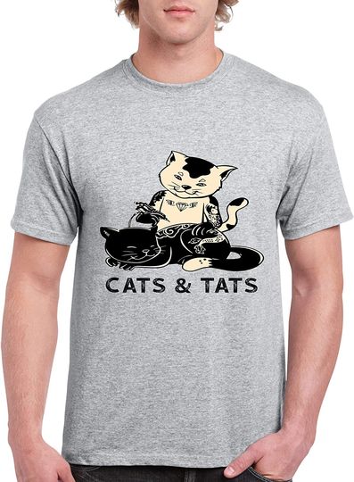 Cat and Tats Funny T-Shirt